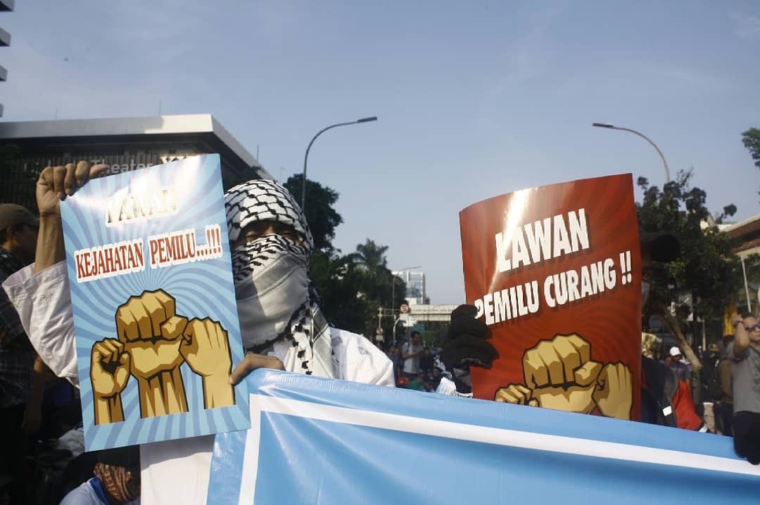 Demo di Depan Bawaslu 21 Mei 2019
